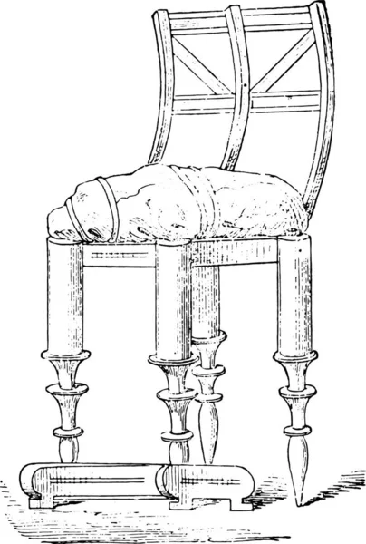 Szkic Krzesła — Wektor stockowy