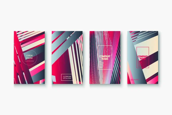 Modern Affärs Geometriska Mall Banner För Design Begreppet Sociala Medier — Stock vektor