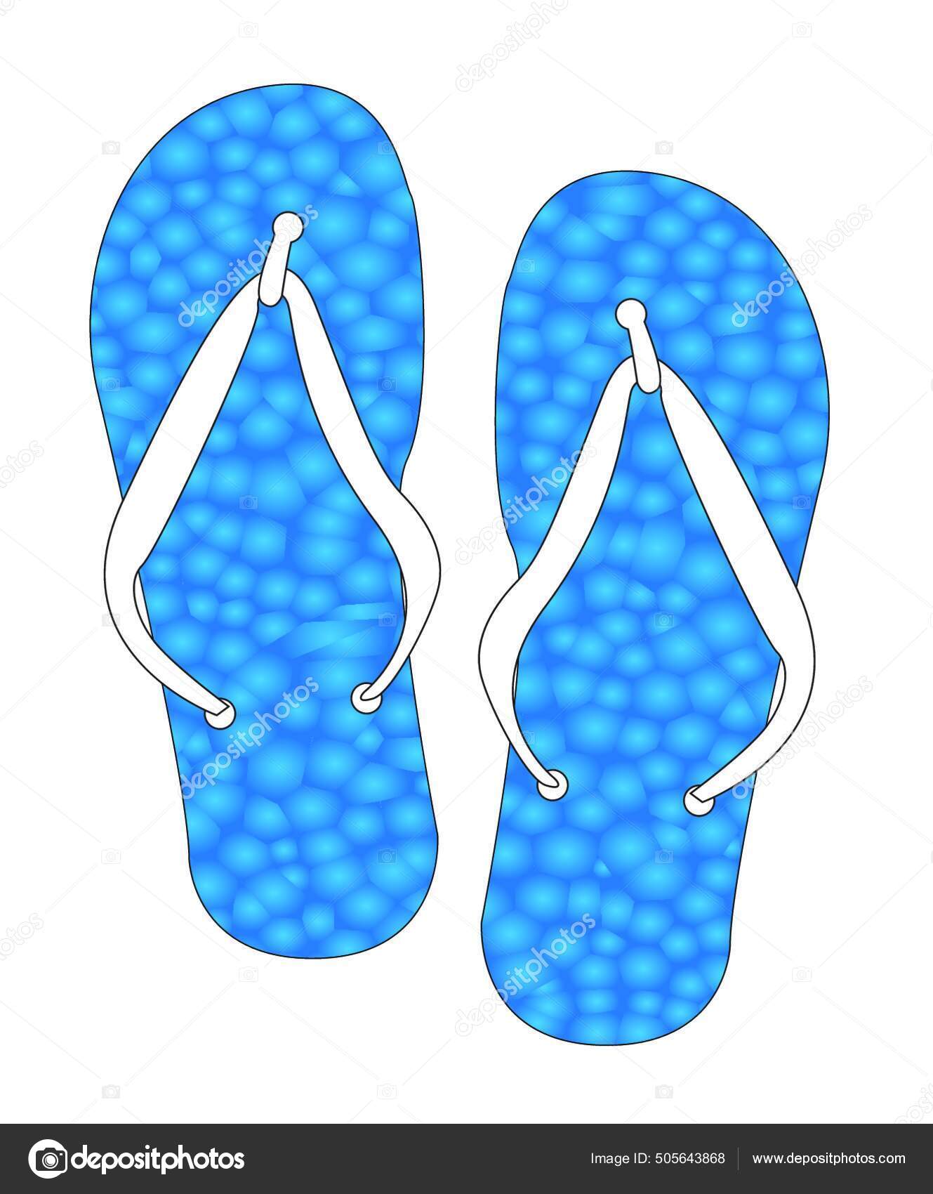 chanclas dibujos
