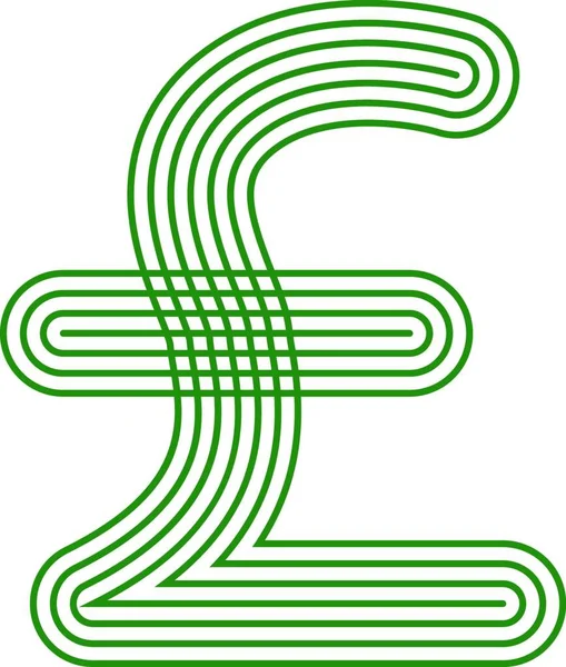 Icône Livre Symbole Devise Icône Financière Illustration Vectorielle — Image vectorielle