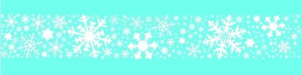 Fundo Natal Com Flocos Neve Ilustração Vetorial — Vetor de Stock