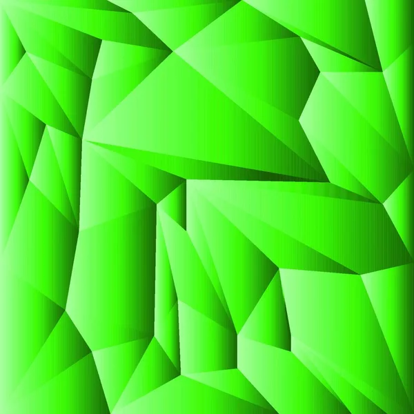 Abstract Lage Polystijl Veelhoek Driehoek Vorm Mozaïek Patroon Geometrie — Stockvector