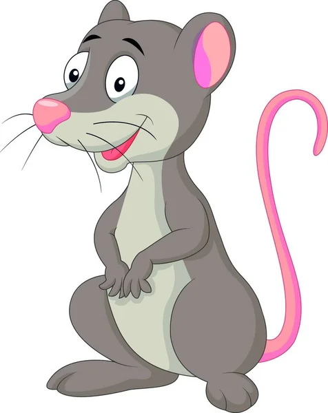 Illustration Cute Mouse — Stock Vector