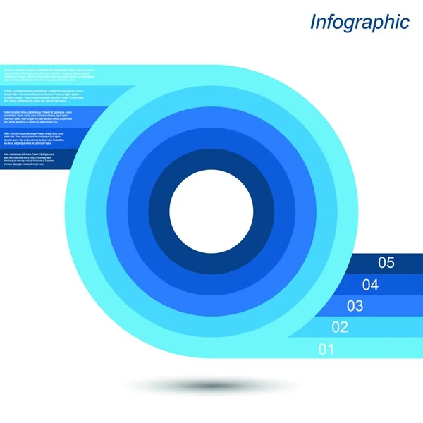 Šablona Návrhu Infografika Myšlenka Pro Zobrazení Hodnocení Statistiky — Stockový vektor