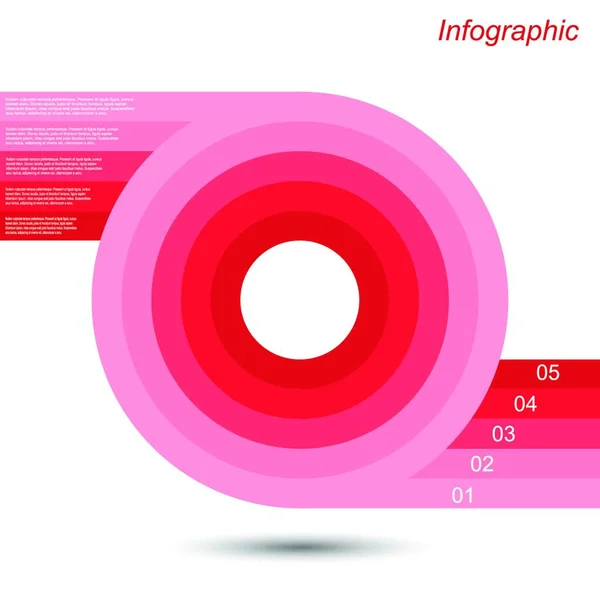 Info Graphic Design Template Idee Ranking Und Statistiken Anzuzeigen — Stockvektor