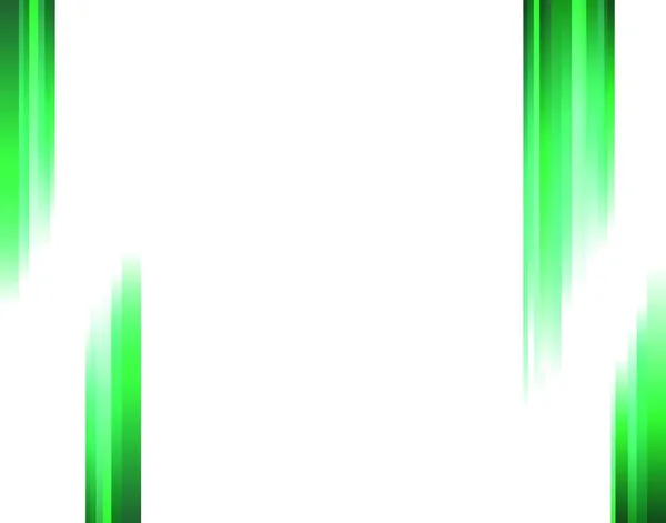 Vert Abstrait Lignes Droites Fond — Image vectorielle