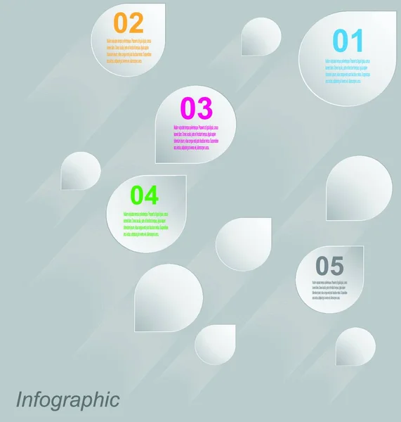 Info Grafikus Design Sablon Ötlet Hogy Rangsor Statisztika Megjelenítésére — Stock Vector