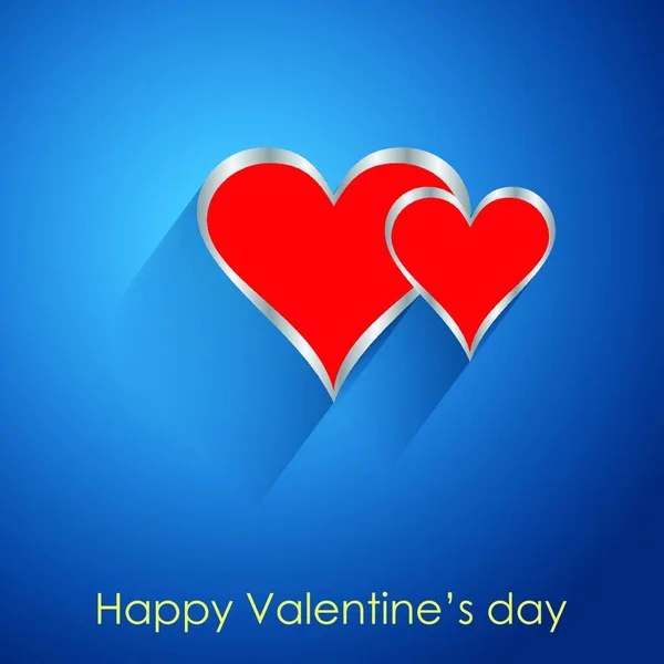 Happy Valentine Day Vector Illustration — Stock Vector