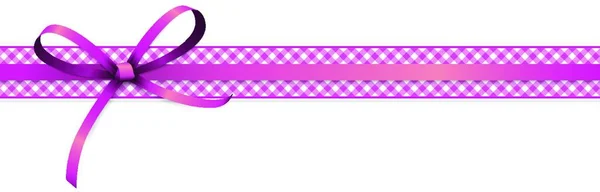 Epsピンク色のリボン弓とギフトバンドの10ベクトルイラスト白の背景に隔離 — ストックベクタ