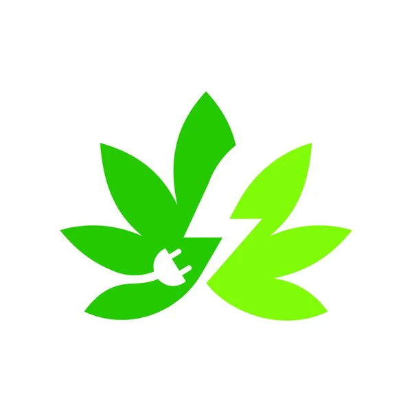 Marihuana Blatt Medizinisches Cannabis Hanföl Cannabis Oder Marihuana Blatt Logo — Stockvektor