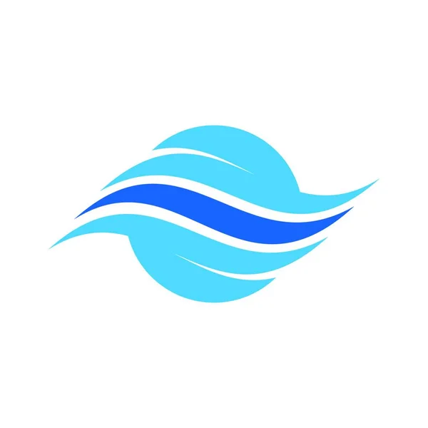 Klimaanlage Logo Zeichen Symbol Heiße Und Kalte Logo Zeichen Symbol — Stockvektor