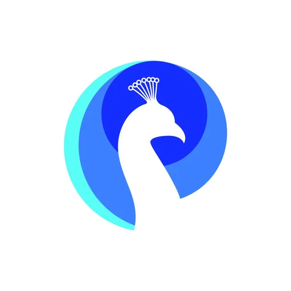 Bird Logo Template Vector Icon Flying Bird Dove Logo Swallow — Stock Vector