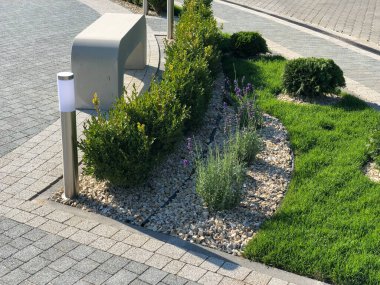 Bakış açısına göre taş kaldırım dokusu