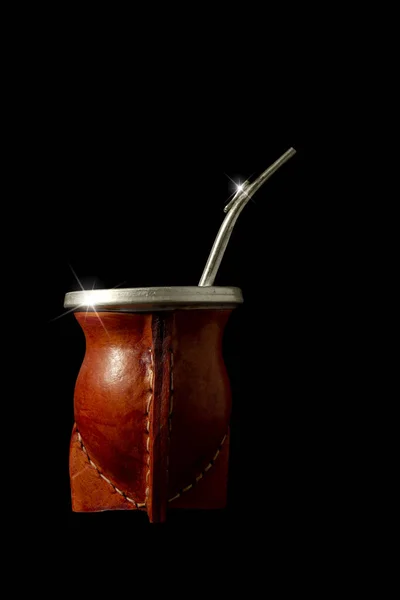 Arjantin bal kabağı eşi gümüş kamışla kaplanmış.