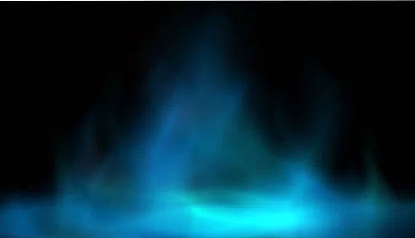 Синій фон Абстрактний туманний трепетний фон ілюстрація — стоковий вектор