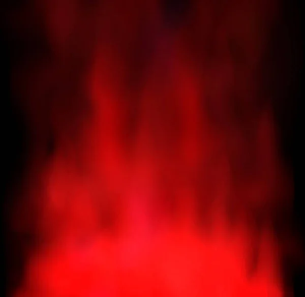Червоний фон хмара і дим абстрактна композиція копіювання простору — стоковий вектор