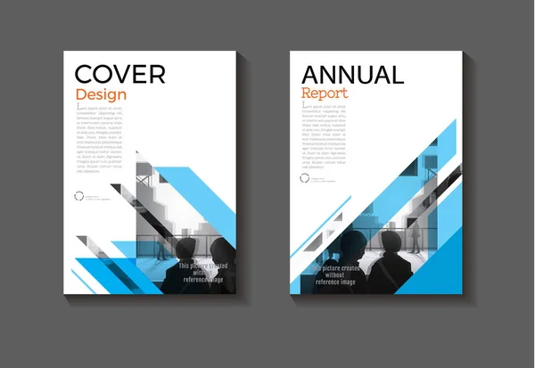 Abstraktes modernes Cover-Design modernes Buchcover Broschüren-Cover — Stockvektor