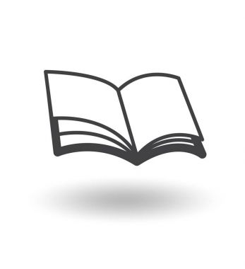 kitap simgesi vectoe tasarım