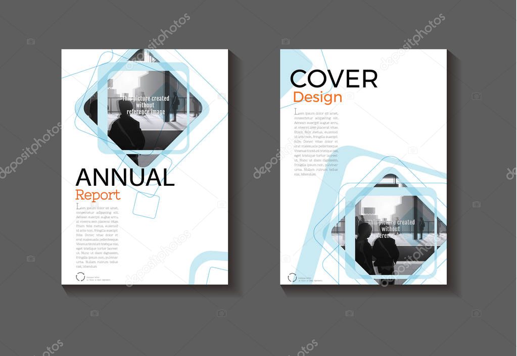Light blue  cover  modern design modern book cover abstract Broc