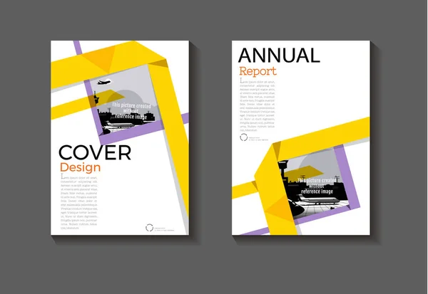 Lila und Eibe Cover abstraktes Design Cover Hintergrund mod — Stockvektor