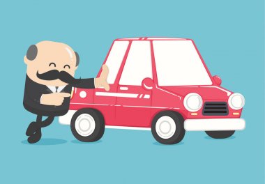  llustration konsept otomobil kredileri