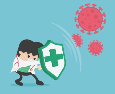 Coronavirus 2019 'u durdurun, korona virüsü kavramından korkmayın.
