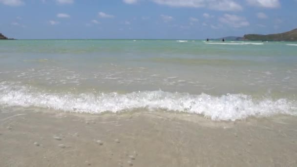 Olas Del Mar Concepto Vacaciones — Vídeo de stock