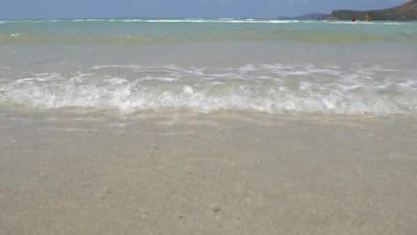 Olas Del Mar Concepto Vacaciones — Vídeos de Stock