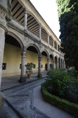 Cuacos de Yuste, Extremadura, İspanya. V. Carlos Taştan Manastırı