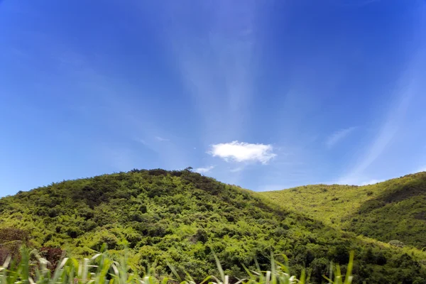 Montañas verdes y cielo perfecto —  Fotos de Stock