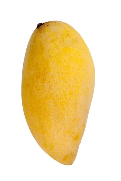 Mango ripe top view on white background — Stock Photo, Image