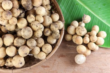 Lansium parasiticum veya Longkong meyve 