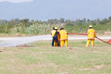 İtfaiye yangın tatbikatı