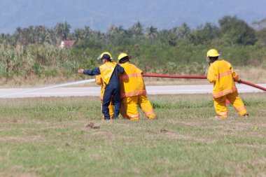 İtfaiye yangın tatbikatı