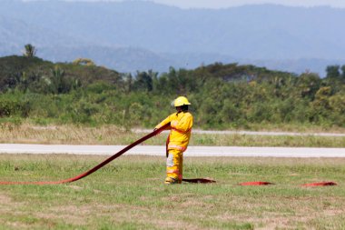 İtfaiye yangın tatbikatı