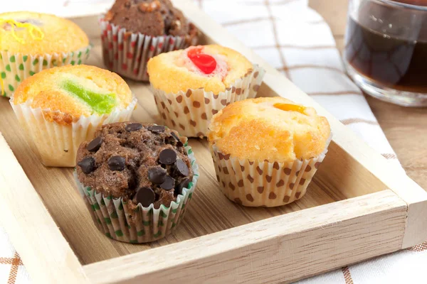 Cupcake différentes saveurs — Photo