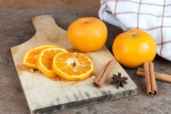 Frukt orange trä — Stockfoto