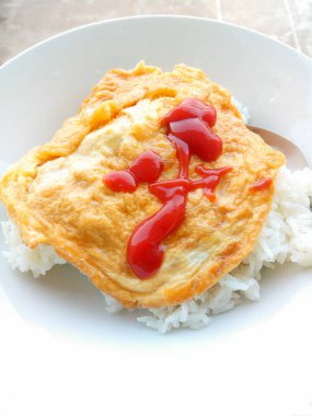 Pirinç omlet kapağı