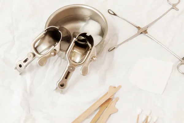 Vaginaal Speculum gesteriliseerd — Stockfoto