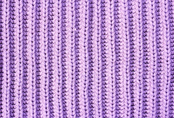 Фіолетовий в'язаний текстурований фон . — стокове фото