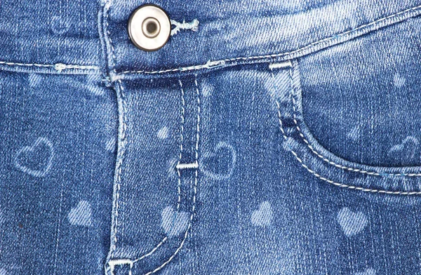 Denim jeans textura fundo . — Fotografia de Stock