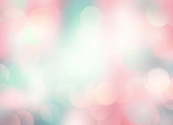 Pasen groen roze wazig voorjaar bokeh vintage achtergrond. — Stockfoto