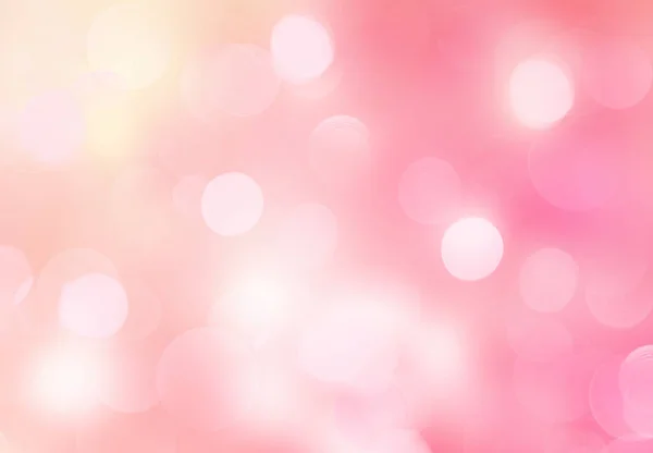 Roze abstracte gloeiende bokeh achtergrond wazig. — Stockfoto