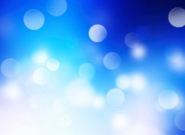 Mavi bulanık sıçrama tatil parlak arka plan.