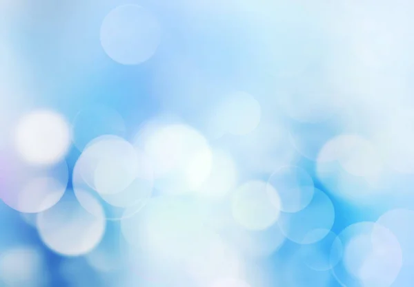Blue blurred abstract bokeh background. — Stock Photo, Image