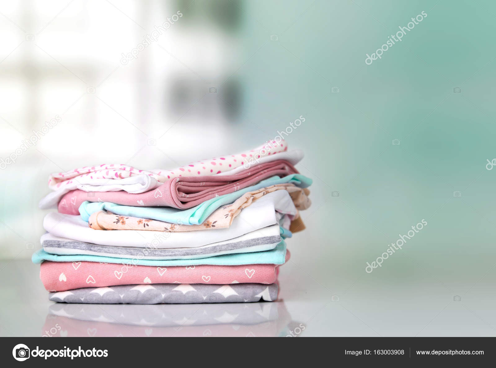 pastel baby clothes