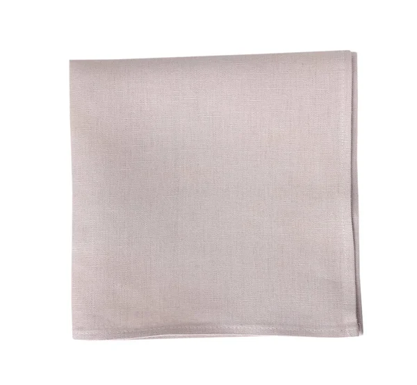 Kitchen cloth folded isolated. — Stock Photo, Image