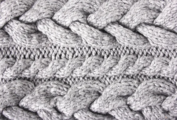 Texture tricotée, fond laine . — Photo