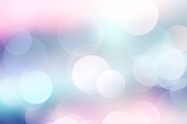 Mavi ufuk bokeh arka plan bulanık.