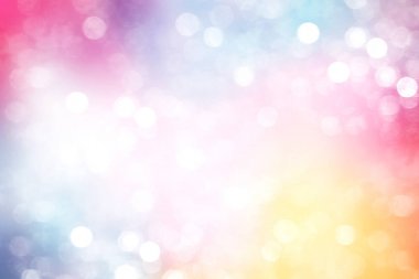 Rainbow colors holiday blurred background. clipart